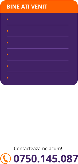 Contacteaza-ne acum!